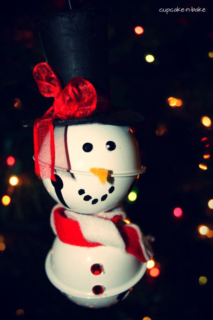 #DIY Snowman Ornament via @cupcake_n_bake #Christmas