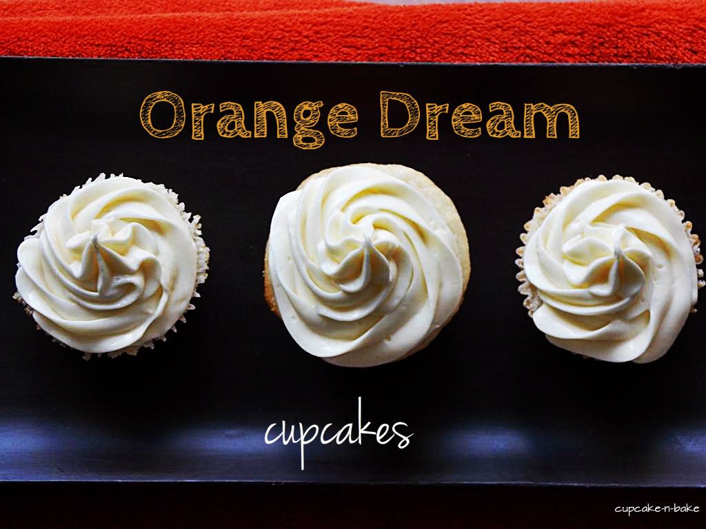 orange dream cupcakes by @cupcake_n_bake