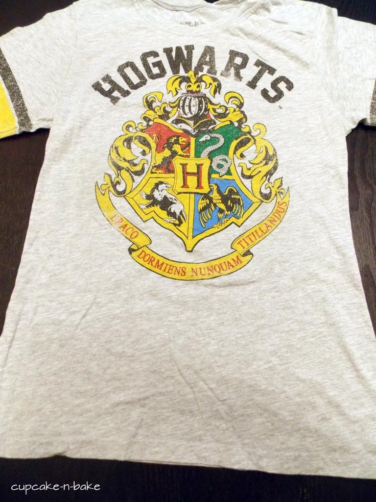 Hogwarts T-shirt from Walmart