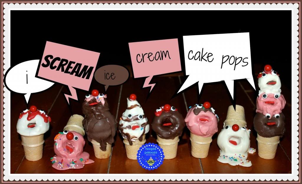 I Scream Ice Cream Cake Pops