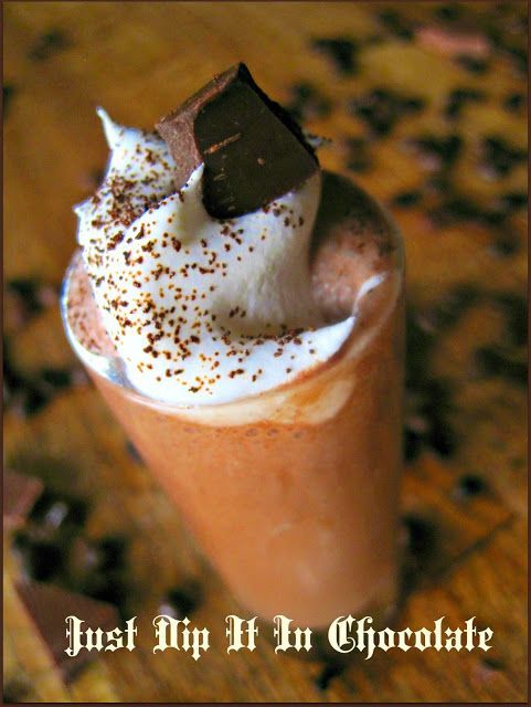  Devil's Food Cake Milkshake via Just Dip It in Chocolate