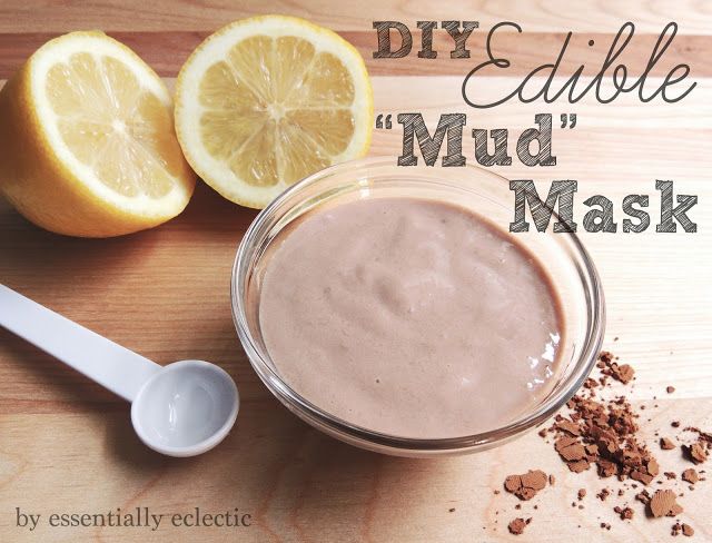  Edible Mud Mask via Essentially Eclectic