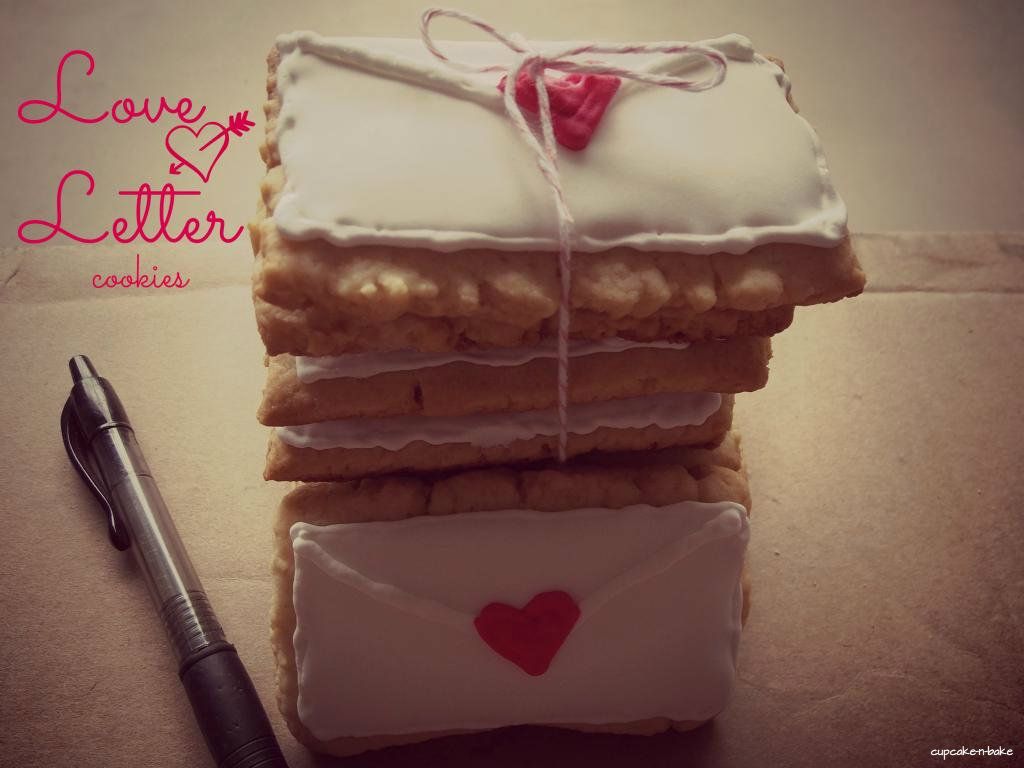Love Letter Cookies via @cupcake_n_bake #valentines