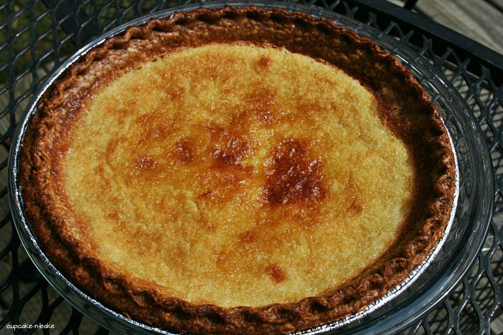 Buttermilk Pie via @cupcake_n_bake