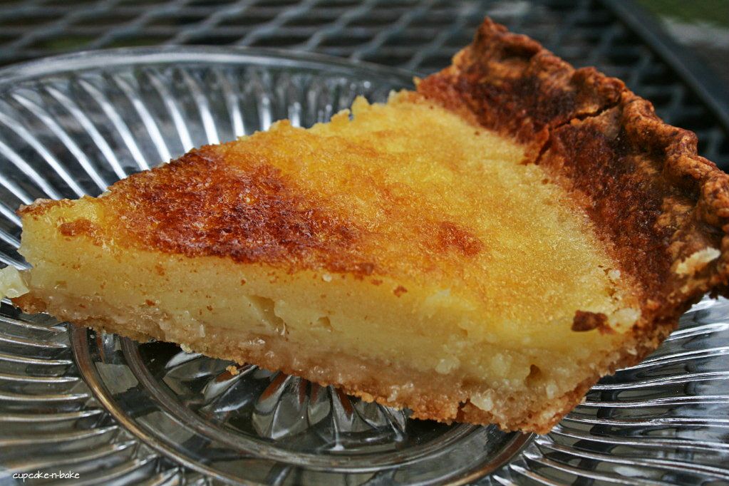 Buttermilk Pie via @cupcake_n_bake