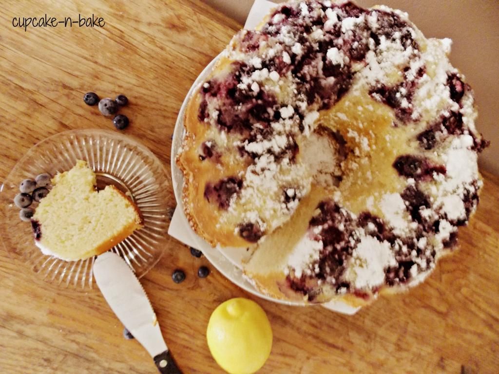  Blueberry Lemon Pound Cake via @cupcake_n_bake #blueberryseason #sweet #cake