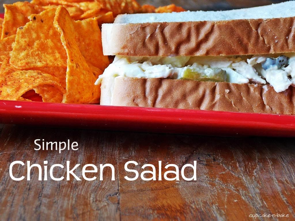 Simple Chicken Salad by @cupcake_n_bake #lunchideas