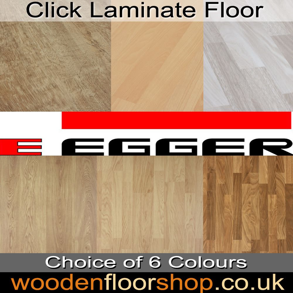 Click Laminate flooring packs 7mm AC3 Rated Oak beech walnut by Egger