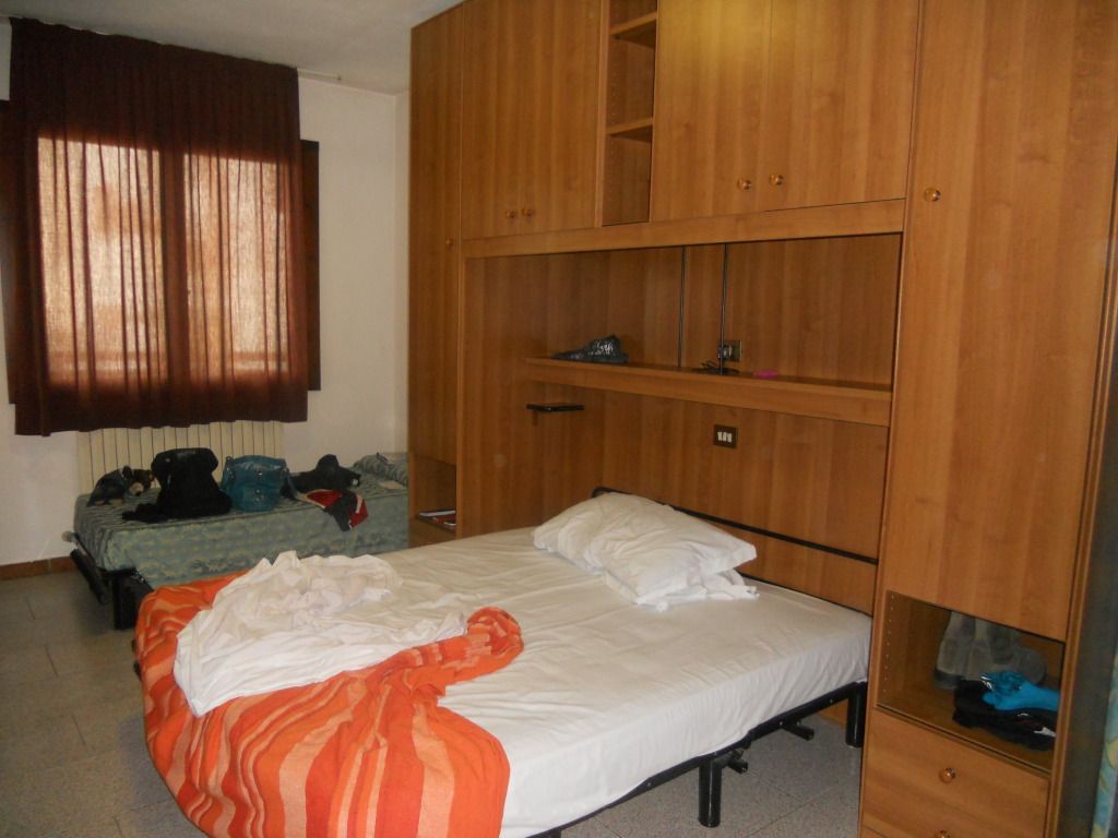 bed and closet