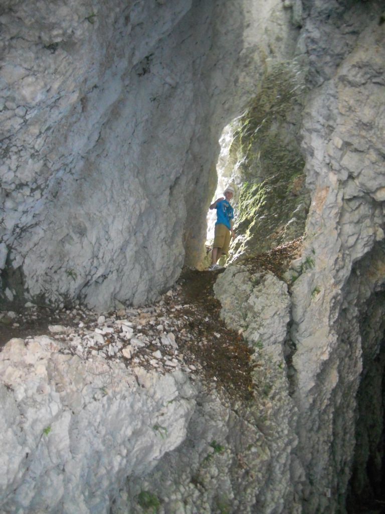 Will in one of the caves