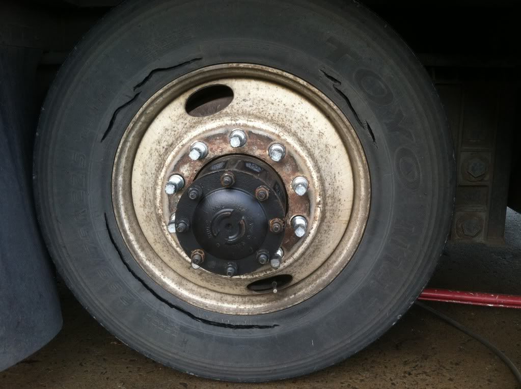 Open Roads Forum Tire age and cracks my experience