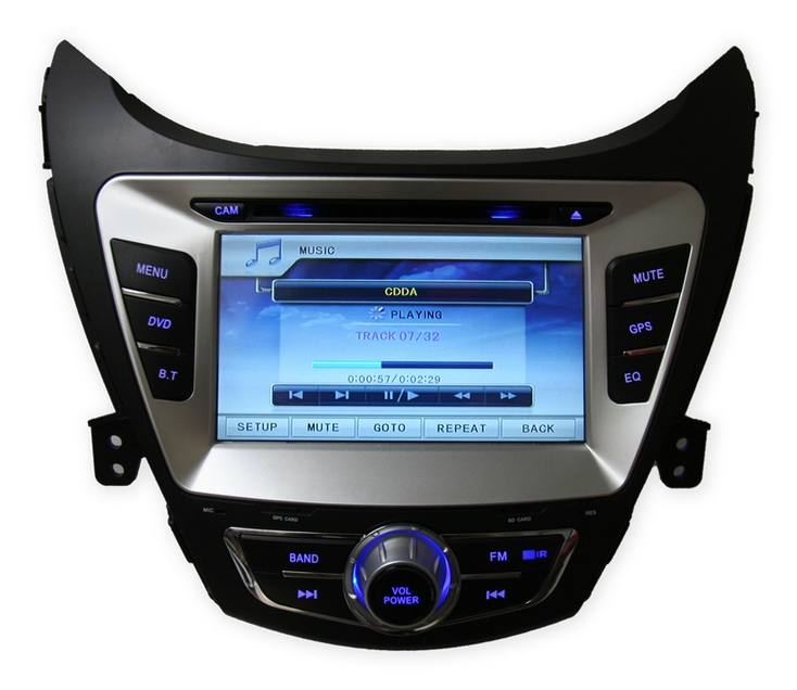 Hyundai Elantra 2011+ Multimedia Navigation System OEM Fitment