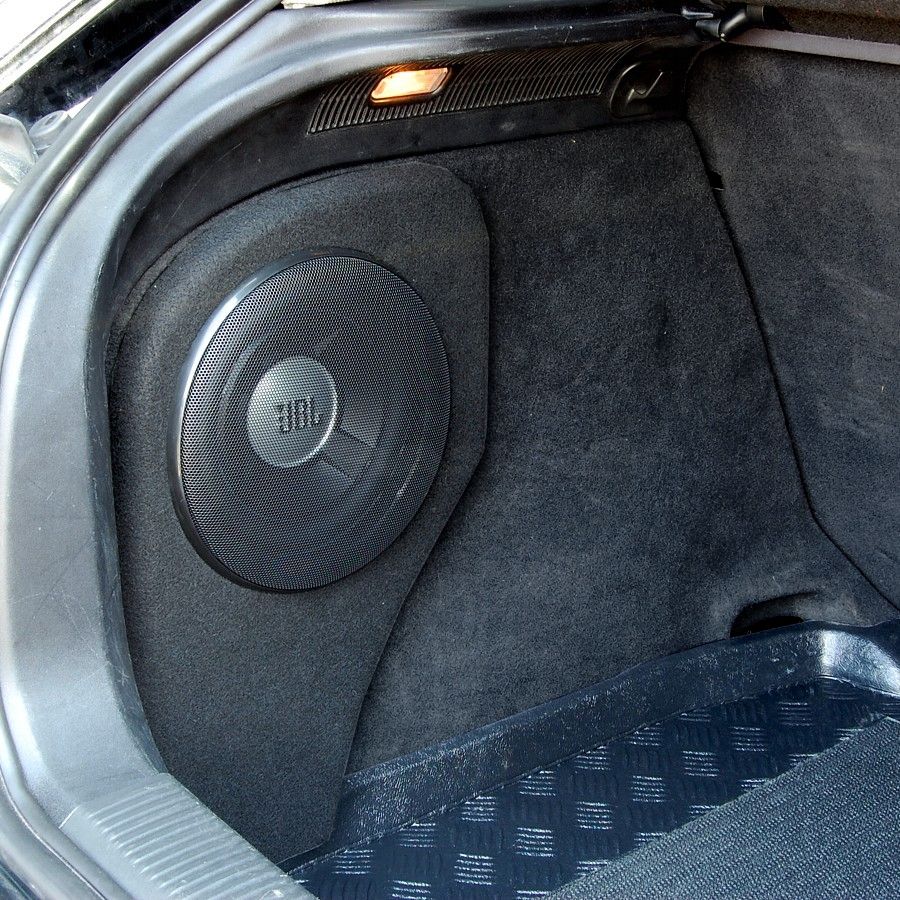 Audi A3 8P 2003 Custom Fit MDF 8" Sub Box Subwoofer Enclosure Bass | eBay