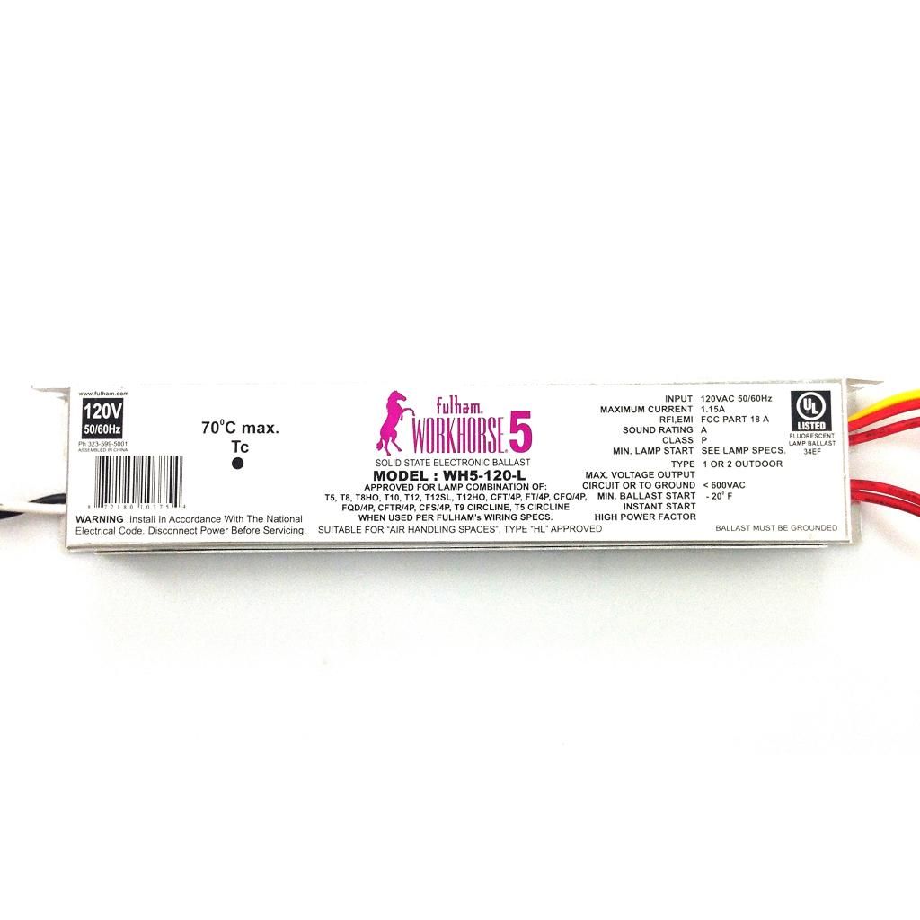 Fulham Workhorse 5 Versatile Solid State Electronic ... workhorse 5 ballast wiring diagram 