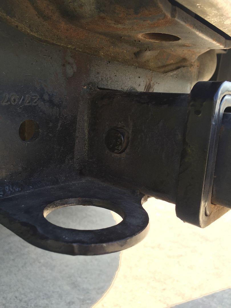 Hitch pin stuck, key broke off Cummins Diesel Forum
