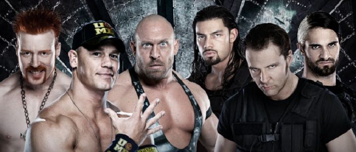John Cena, Sheamus, & Ryback vs. The Shield
