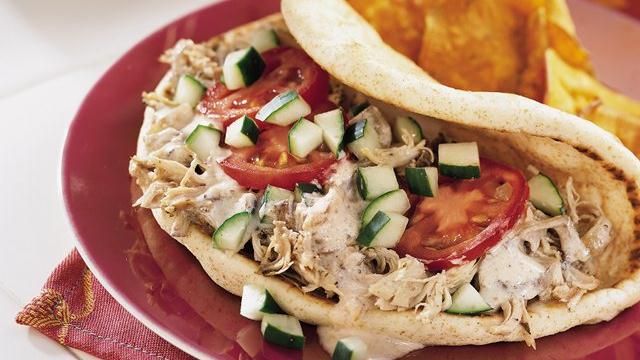 Pillsbury chicken pita Greek Chicken Pita Filling