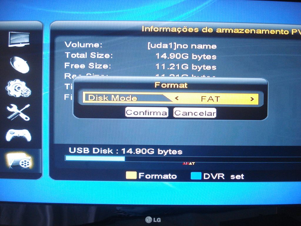 DISKMODE Manual Duo Sat Blade HD - PT-BR