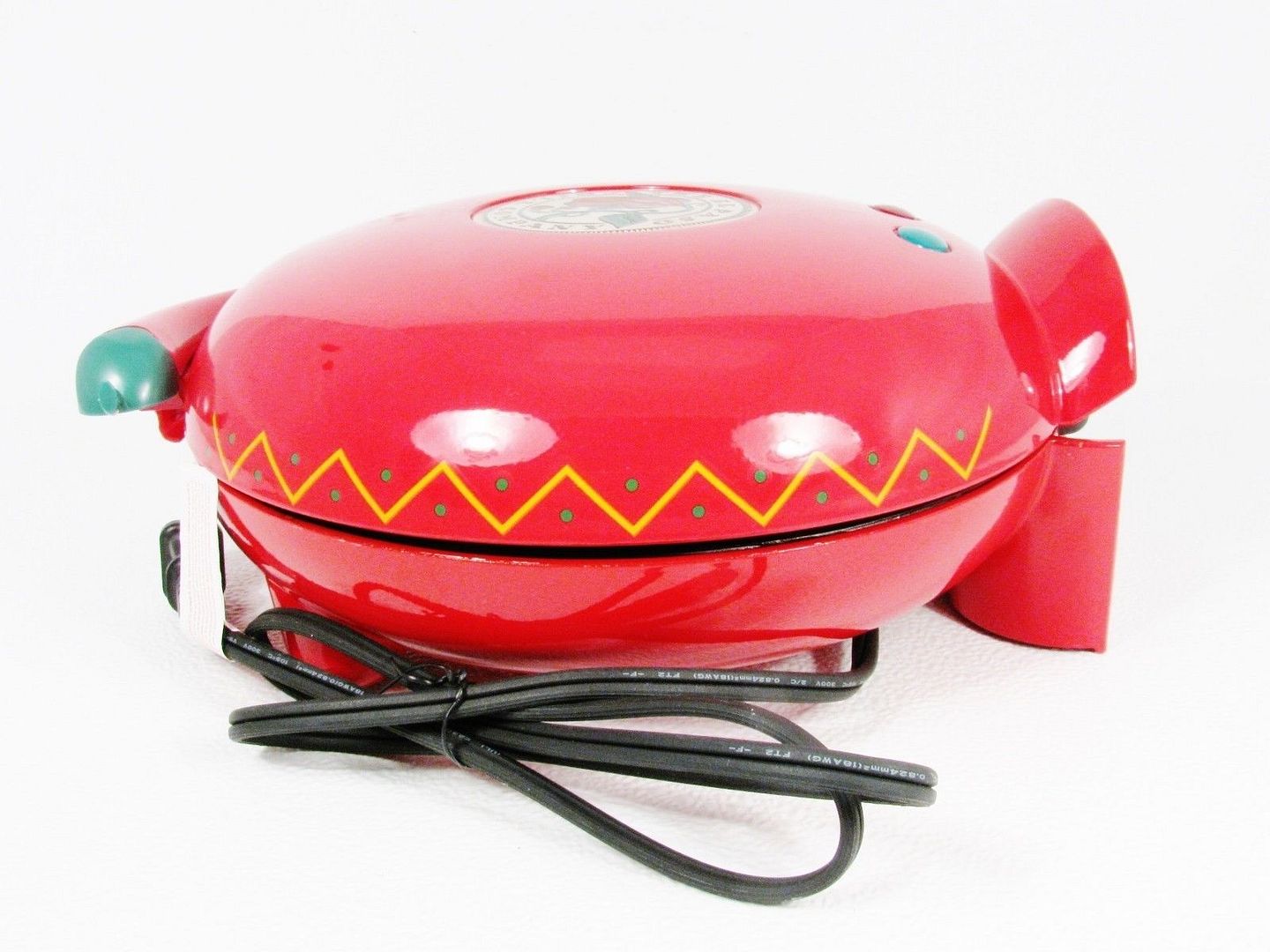 The EL PASO Chile Co QUESADILLA MAKER Red w/ Drip Tray Model S676 eBay