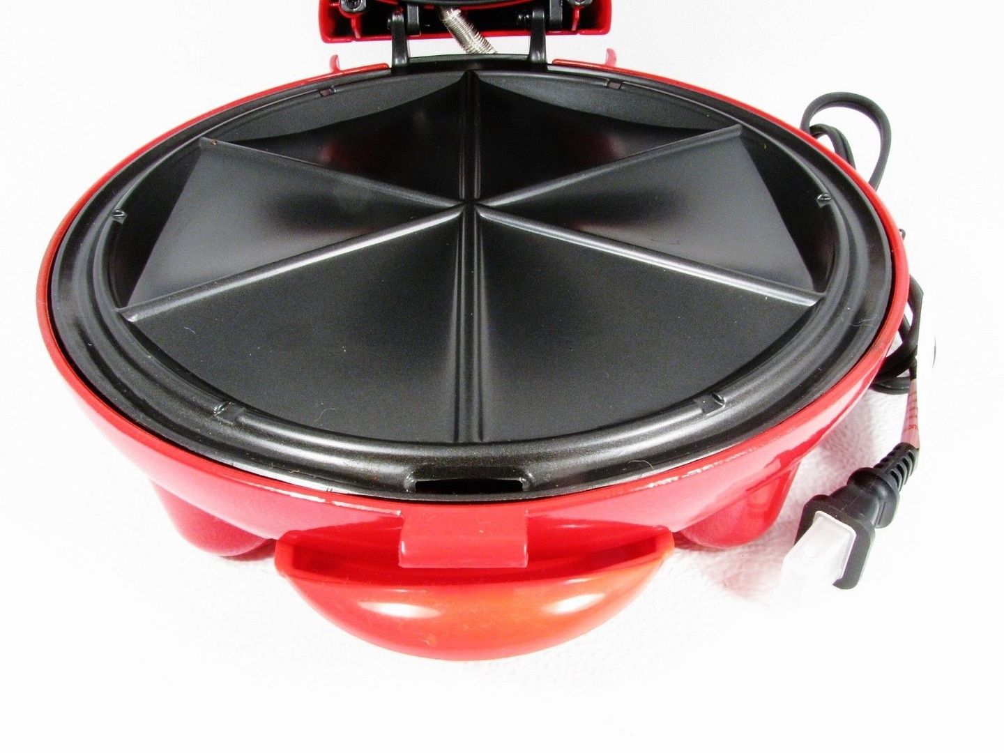 The EL PASO Chile Co QUESADILLA MAKER Red w/ Drip Tray Model S676 eBay