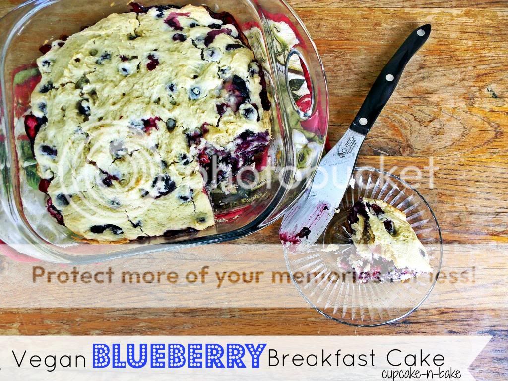 Cupcake-n-Bake: Blueberry Breakfast Cake - An Adaptation