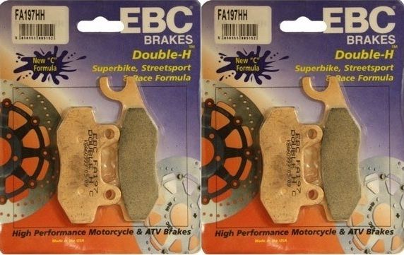 EBC Sintered Double H Brake Pads Kawasaki EX250F Ninja 250R 1988-1990