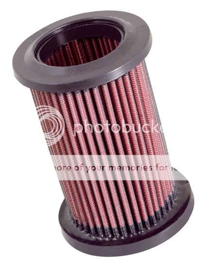 K & n high flow air filter