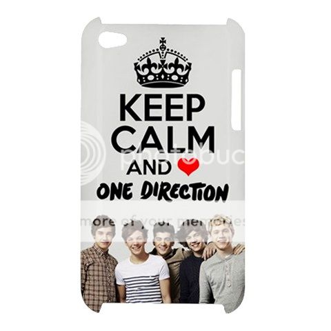 Little Thing Keep Calm Love One Direction Apple iPod Touch 4th Gen 4G Cover Case